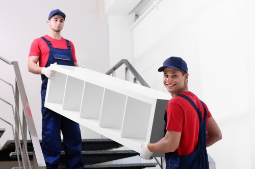 Professional Man and Van service assisting with a move in Chelsea.