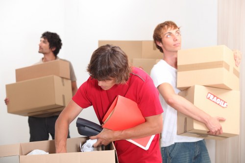 Comprehensive office moving process