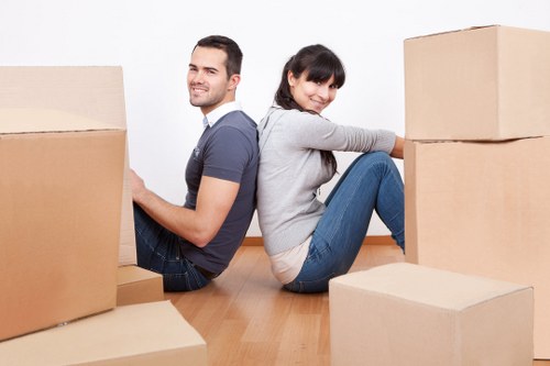 Satisfied customers utilizing Chelsea Self Storage